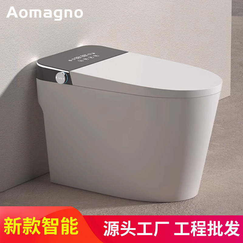 德国Aomagno智能马桶全自动翻盖泡沫带水箱 无水压限制一体坐便器|undefined