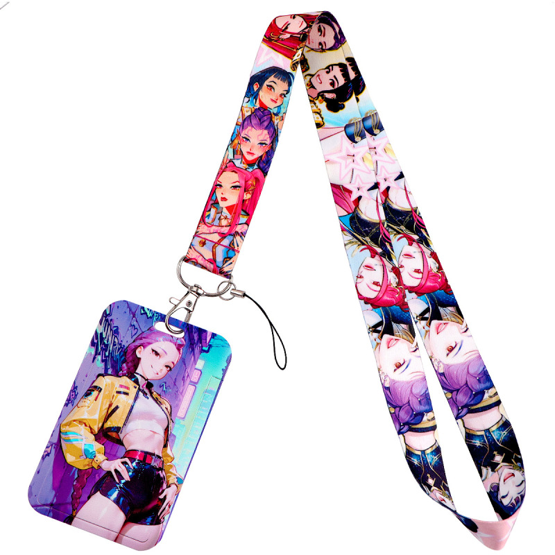 猎魔少女组合手机挂绳卡套公交卡学生卡工作证件硬壳保护卡套新款|undefined