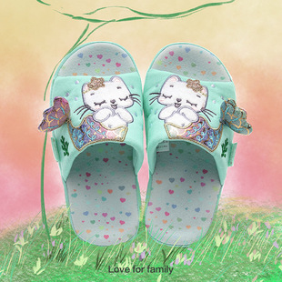 Children's slippers 2025 new girls spring and summer four seasons cartoon cute foreign trade cross-border indoor home slippers