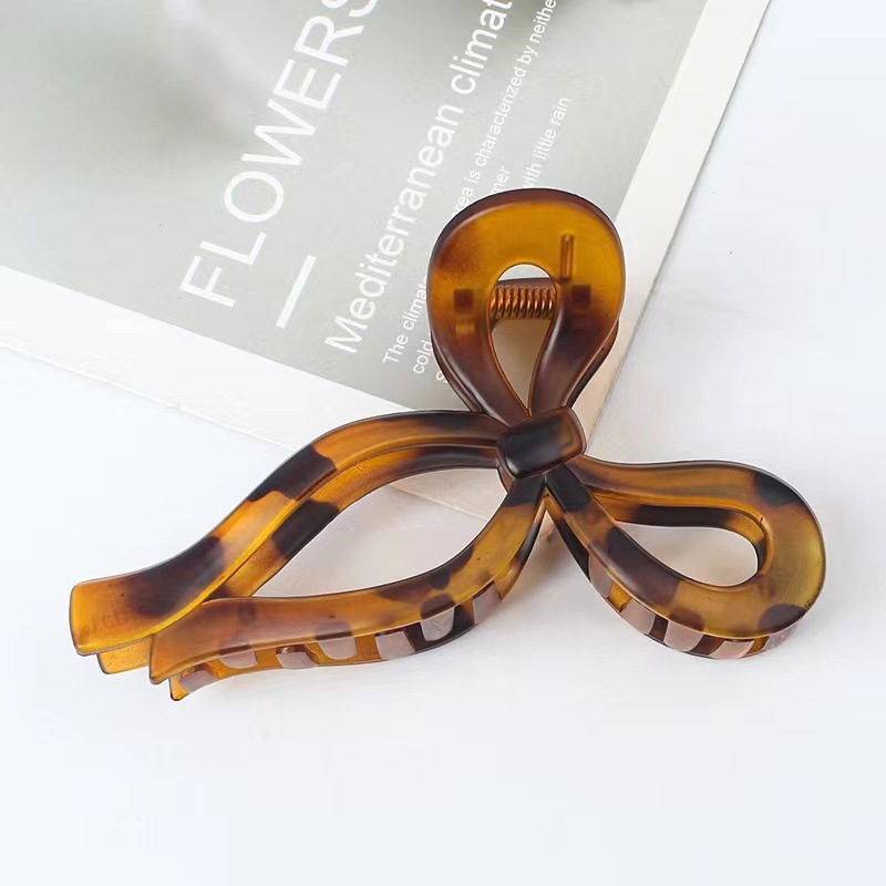 Women's Elegant Bow Knot Plastic Hair Claws display picture 2