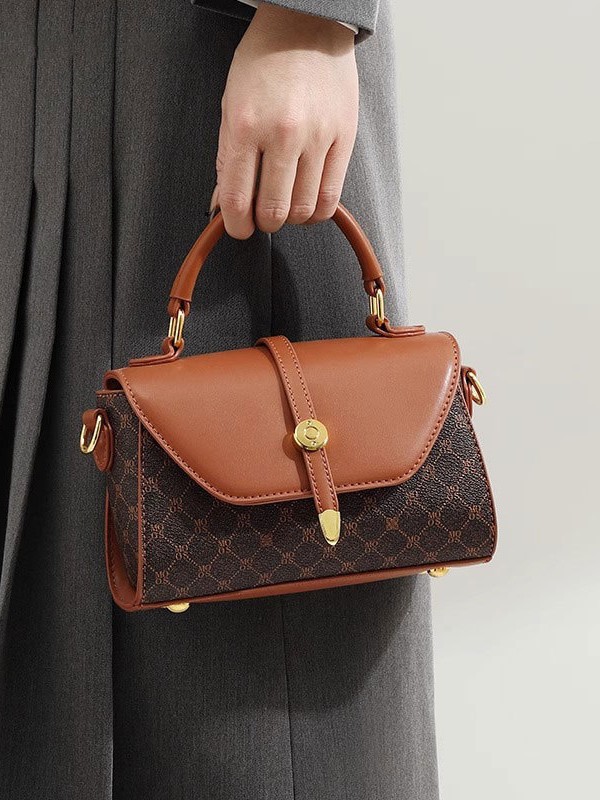 Bolso pequeño estilo madre regalo del día de la madre 2025 nuevo bolso retro presbiteriano bolso de mensajero portátil de viaje de mediana edad