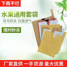水果套袋桃子白枇杷黄桃梨葡萄水蜜桃套袋纸袋果袋防虫防鸟袋
