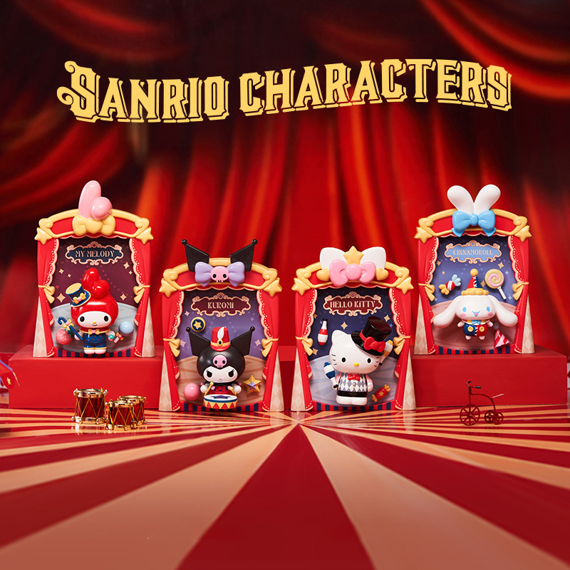 本物のサンリオハローキティフルーティーパラダイスシリーズぬいぐるみブラインドボックストレンディなフィギュアかわいい人形装飾品卸売|undefined
