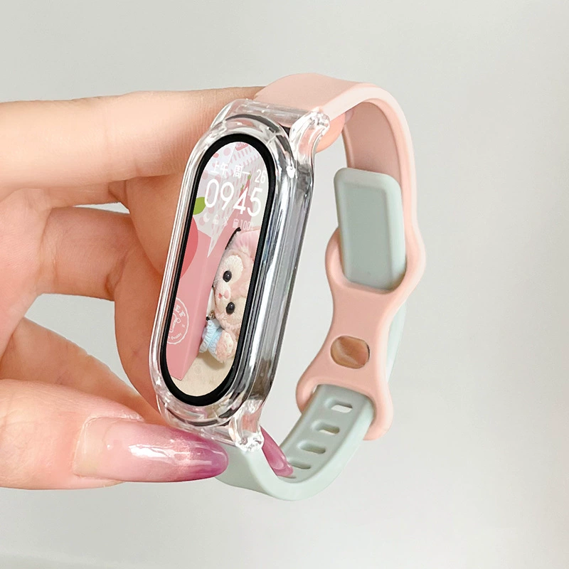 Ремешок для Xiaomi Mi Band 10/9/8/7 NFC — универсальный заменяемый, многоцветный летний браслет