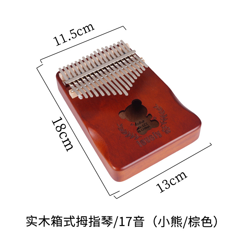 Wen Sheng 21 tonos pulgma 17 tonos pulgma Kalinba 17 tonos pulgma kalimba instrumento musical