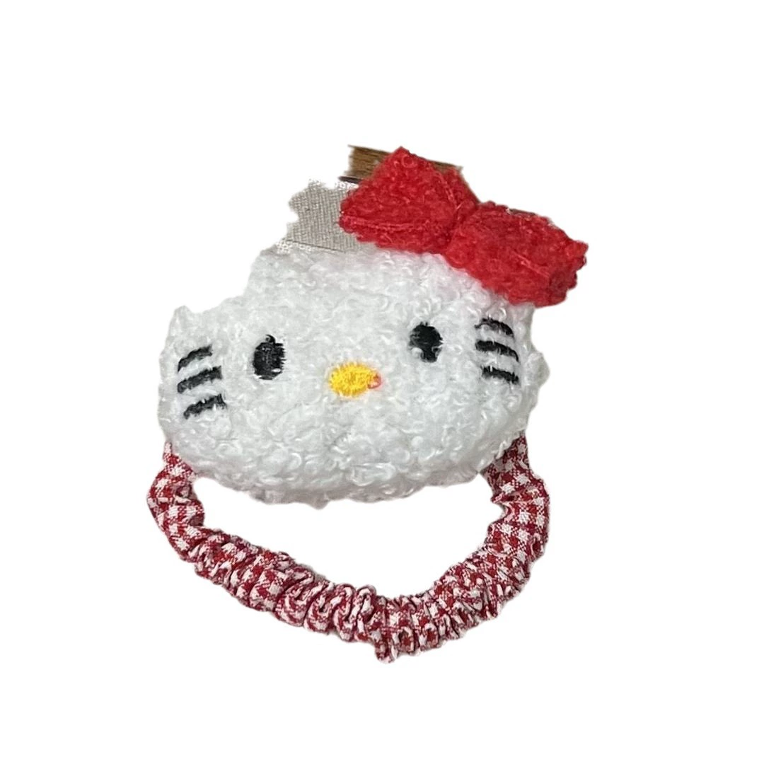 Hello Kitty, милая мультяшная кукла, ретро высокая эластичная резинка для хвоста