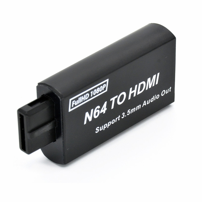 任天堂N64转HDTV转接头适用N64转SNES/NGC/SFC TO HDTV高清转换器