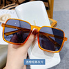 Fashionable brand sunglasses, square glasses, city style, internet celebrity