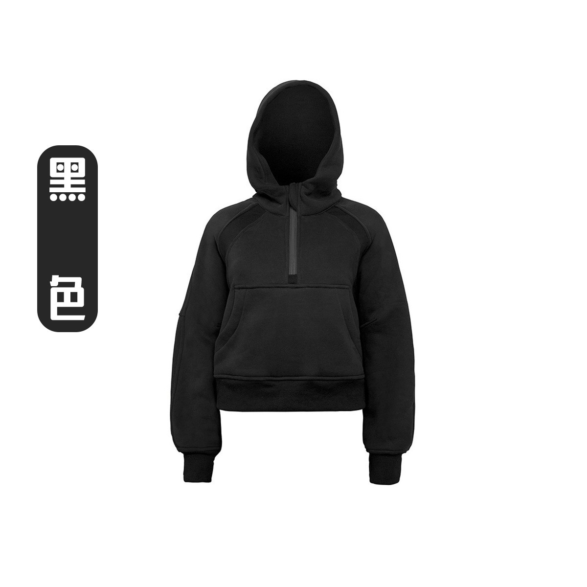 2025 medio cremallera alta camisa de cuello alto para mujeres otoño y invierno nueva ropa exterior calentadora de lana gruesa chaqueta deportiva image 6