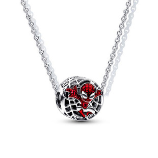 Panjia Cross-Border Spider-Man Series Necklace Jewelry Loose Beads Beaded Pendant DIY Bracelet Bracelet Accessories Wholesale