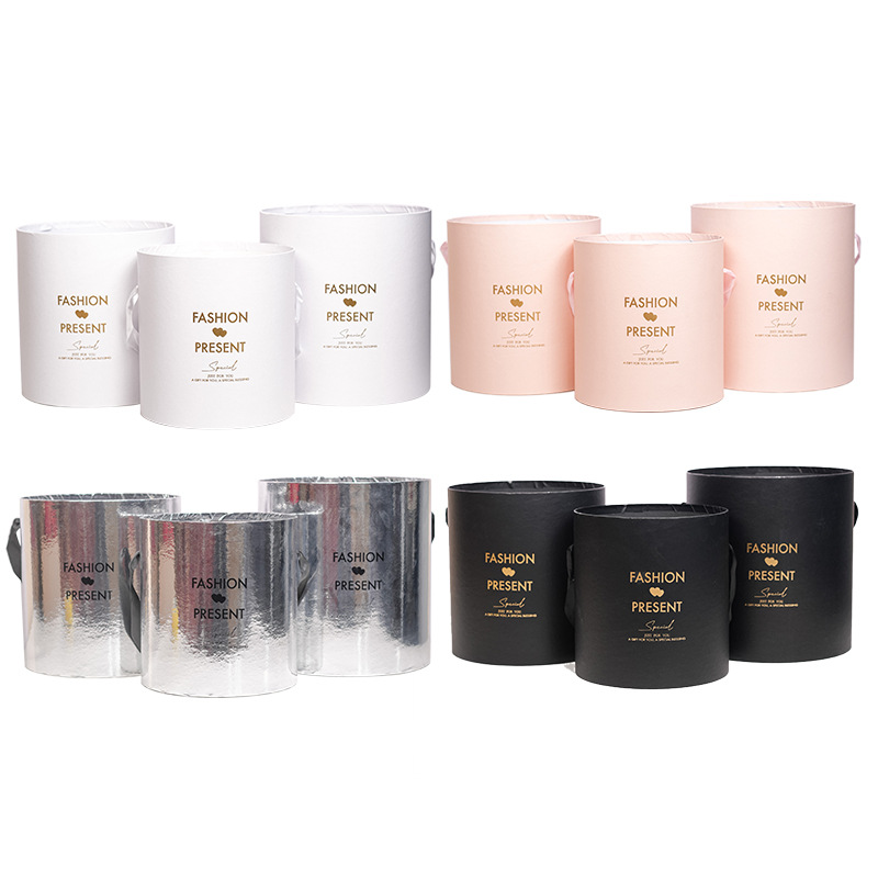 Cubo de abrazo Cubo de ramo Cubo de bricolaje clásico Cubo de tres brazos Espesar Floristería sin tapa Caja de embalaje de flores Caja de regalo de flores