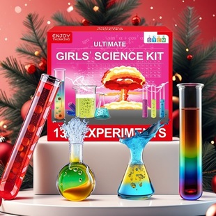 Cross-Border Amazon Kidsren's Science Small Experiment Set Equipment Primary School Students Steam Toys Science Kits