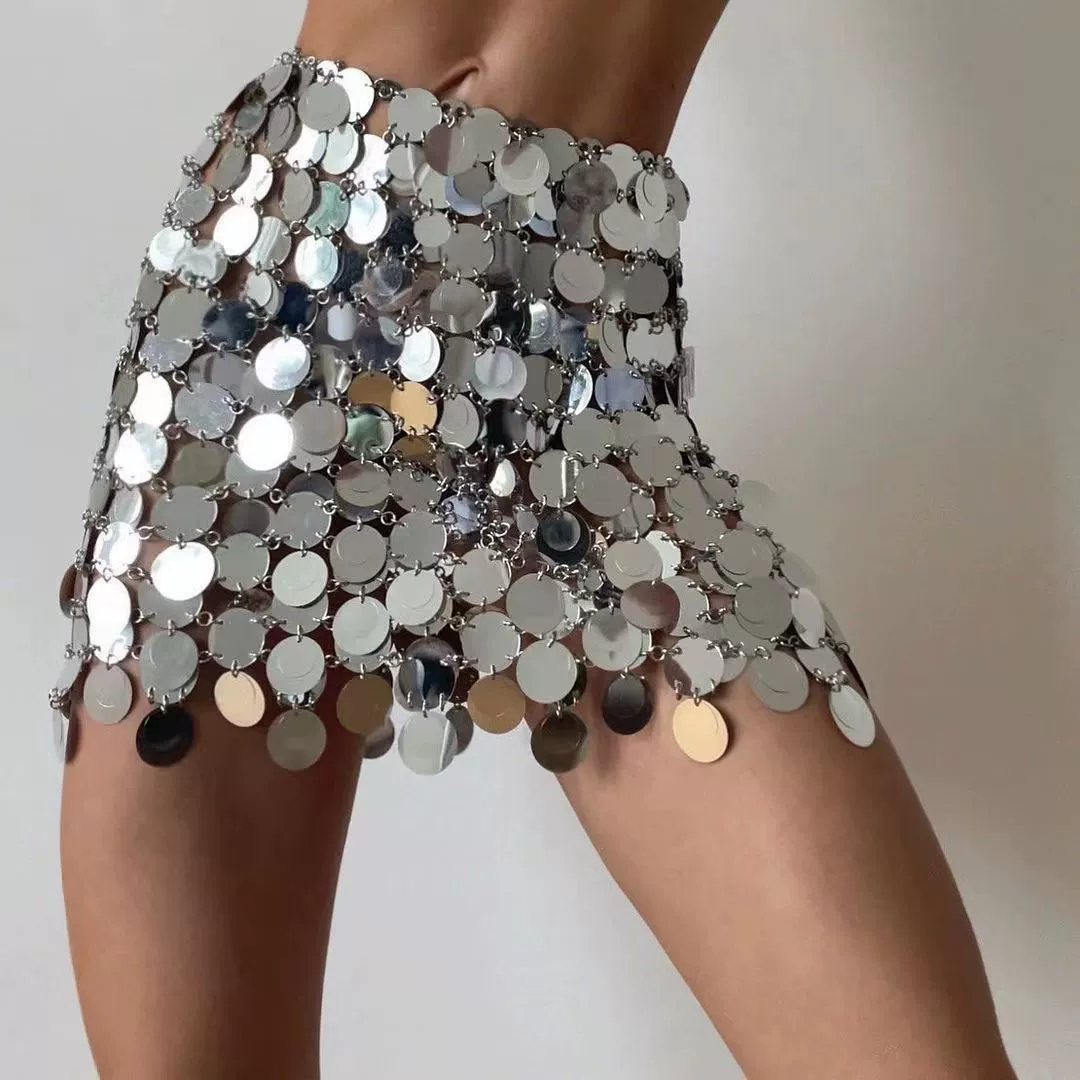 Купить аксессуар для отдыха, ногти sequins ручной работы, сексуальная юбка по всей фигуре, европейский стиль