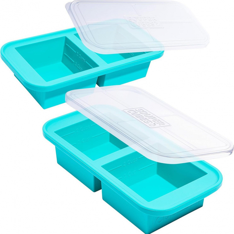 Ice cubes, green platinum organic silicone mold, increased thickness