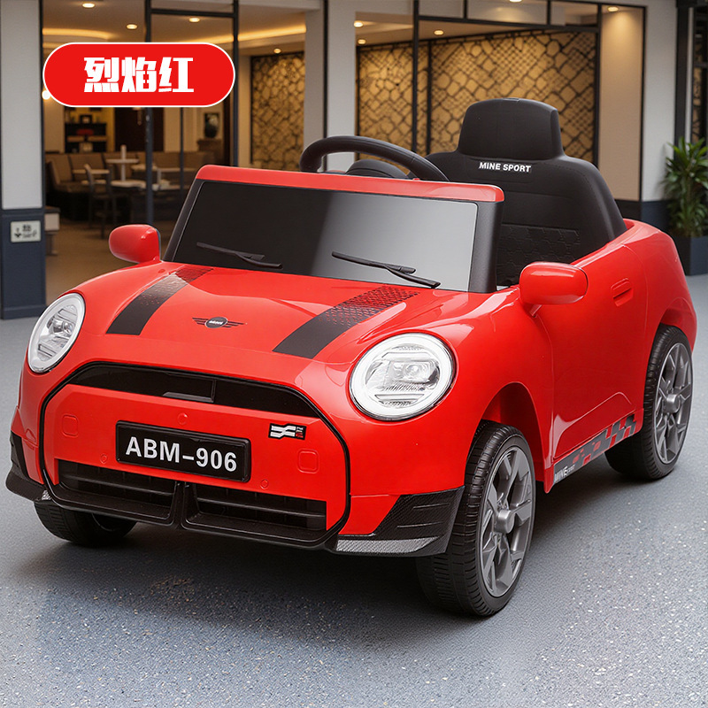 coche eléctrico infantil de cuatro ruedas coche de juguete se puede sentar en el coche de control remoto 1 - 3 - 5 años de edad para niños varones coche de juguete recargable image 10