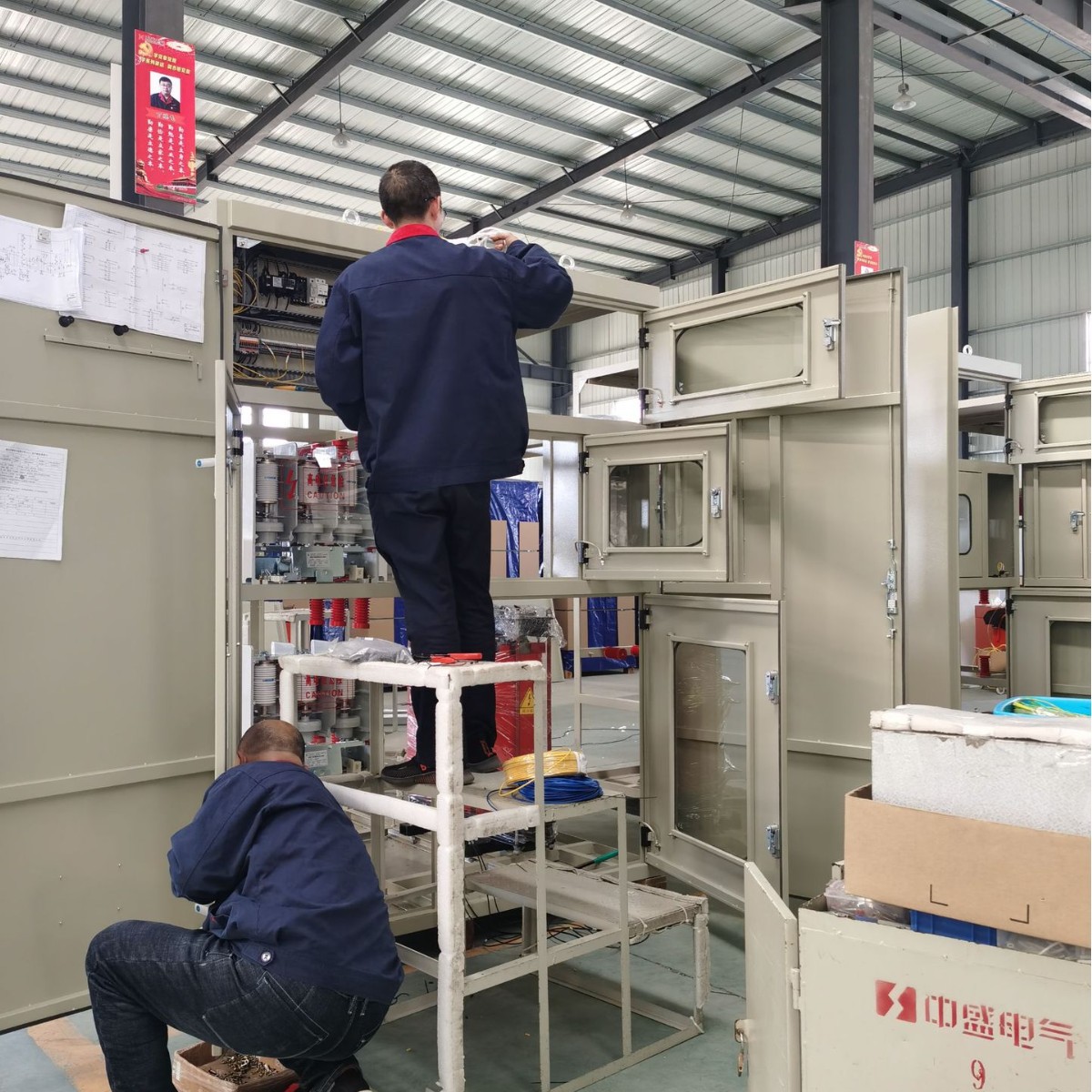 10kv高压电抗一体柜  运行过流保护  抗干扰