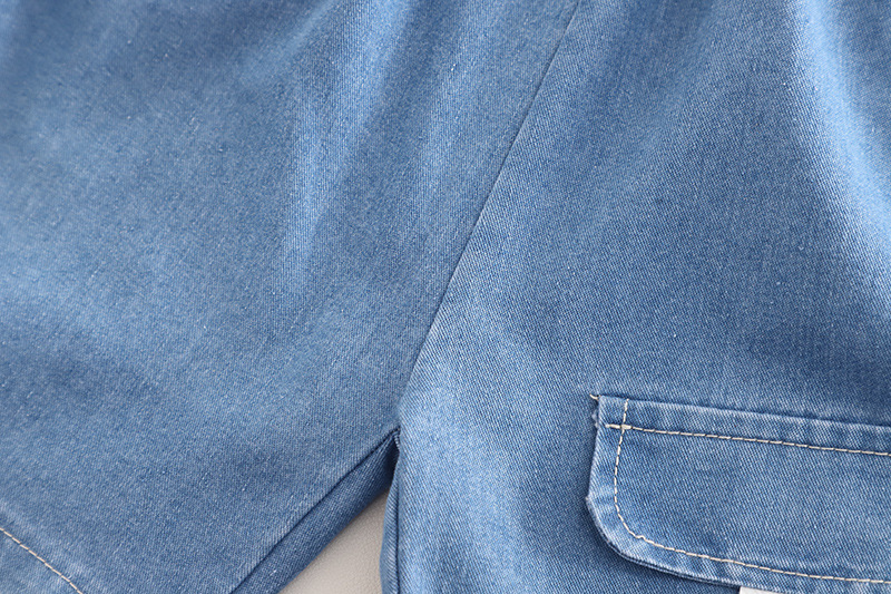 Ensemble été bébé garçon manches courtes tenue tendance_voghion.com