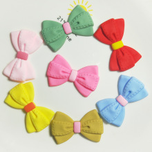 2022新款蝴蝶结树脂软胶PVC手机壳贴片发绳发夹发饰Diy材料配件包