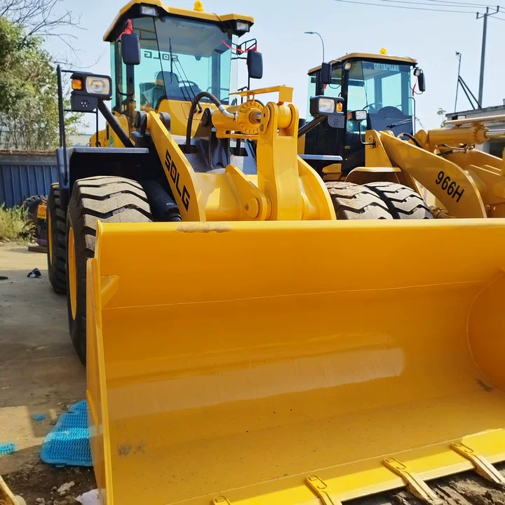 Прямые поставки из-за рубежа: подержанный вилочный погрузчик Lingong 956, 90% новый, строительная техника готова к продаже.