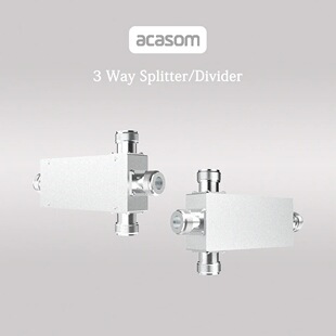 Acasom Microstrip Power Divider 2.4G-5.8G Power Divider 400-6000Mhzn Three-Way Power Divider