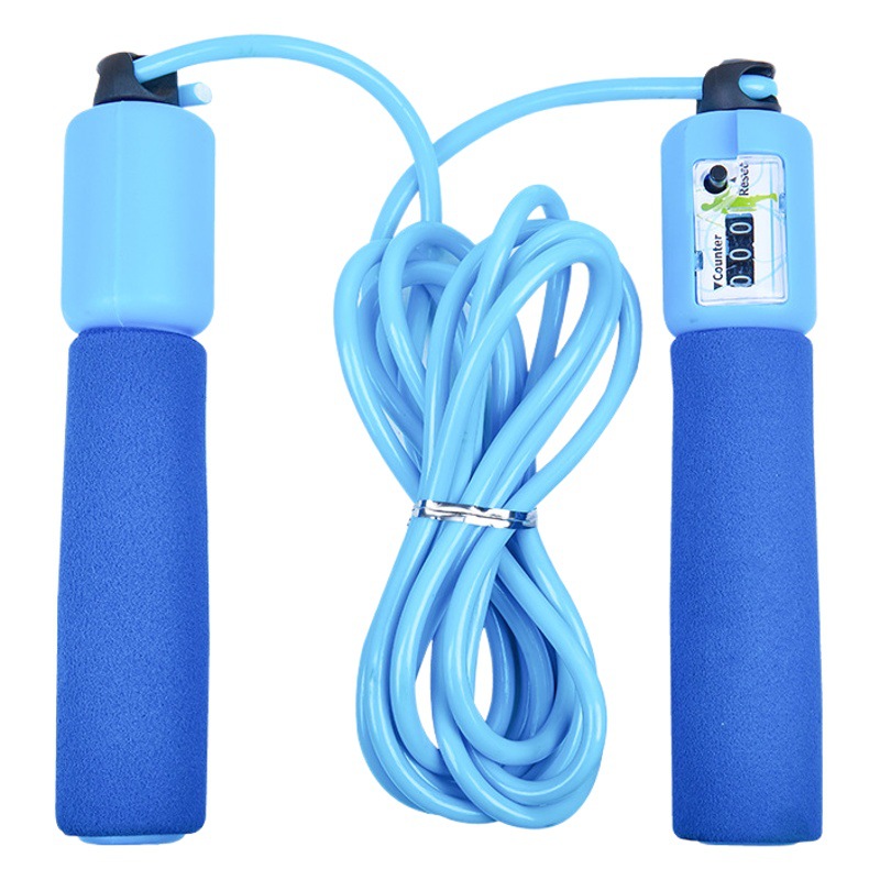 [Envío gratis] 6129 Examen de saltar cuerda estudiante esponja contando saltar cuerda examen deportivo entrenamiento de competencia de fitness saltar cuerda