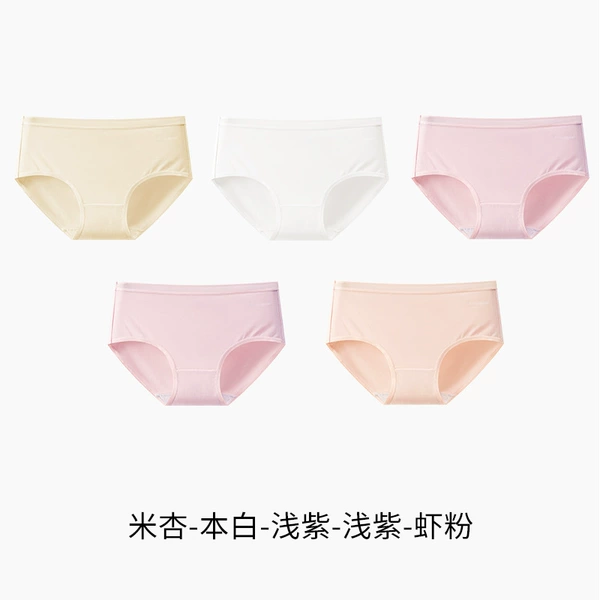 5 pieces of #cln#Mi Xing*1-Original white*1-Light purple*2-Shrimp powder*1