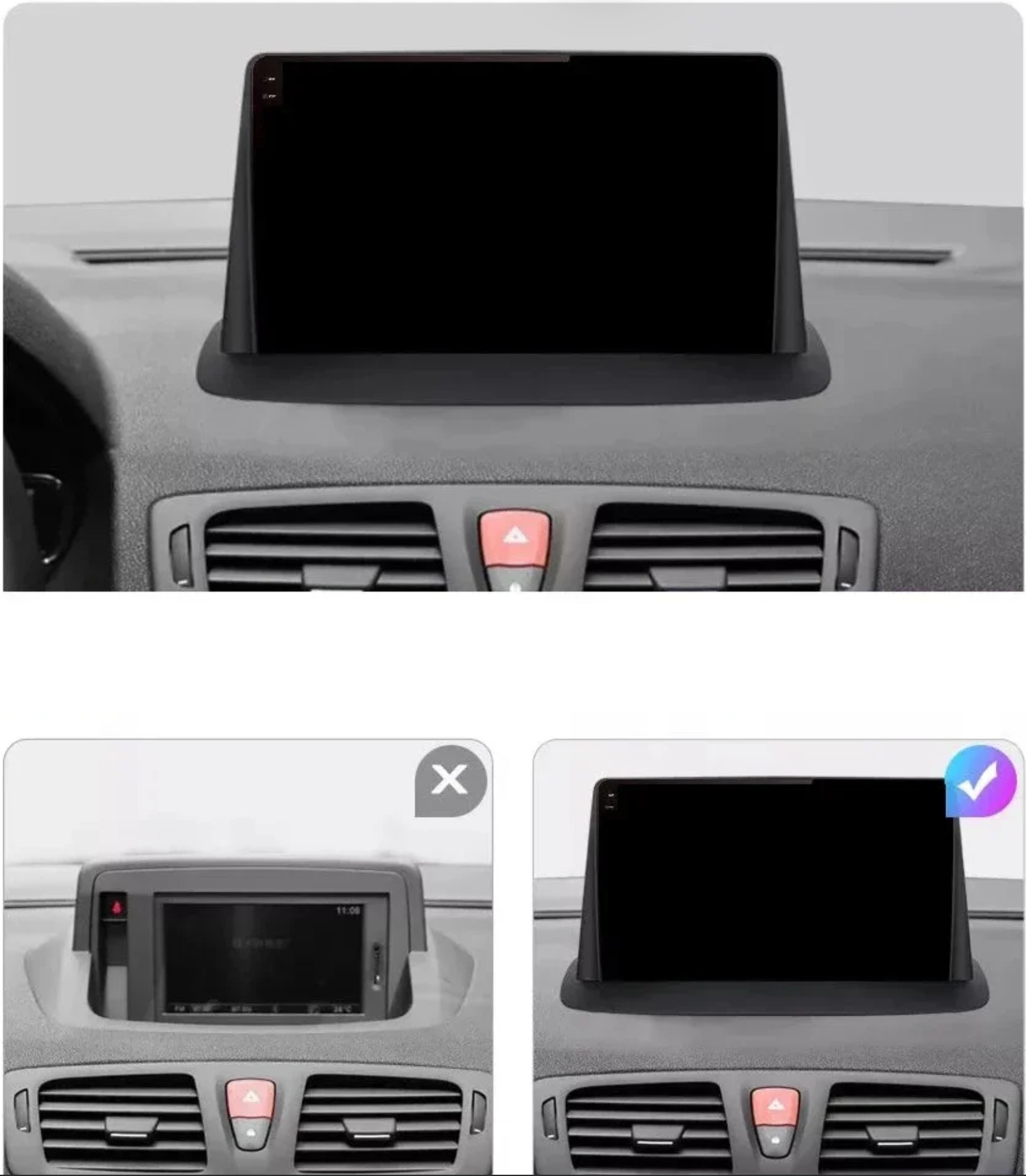 Suitable for Megane 3, Fluence, Samsung SM3 2008-2016 reverse navigation
