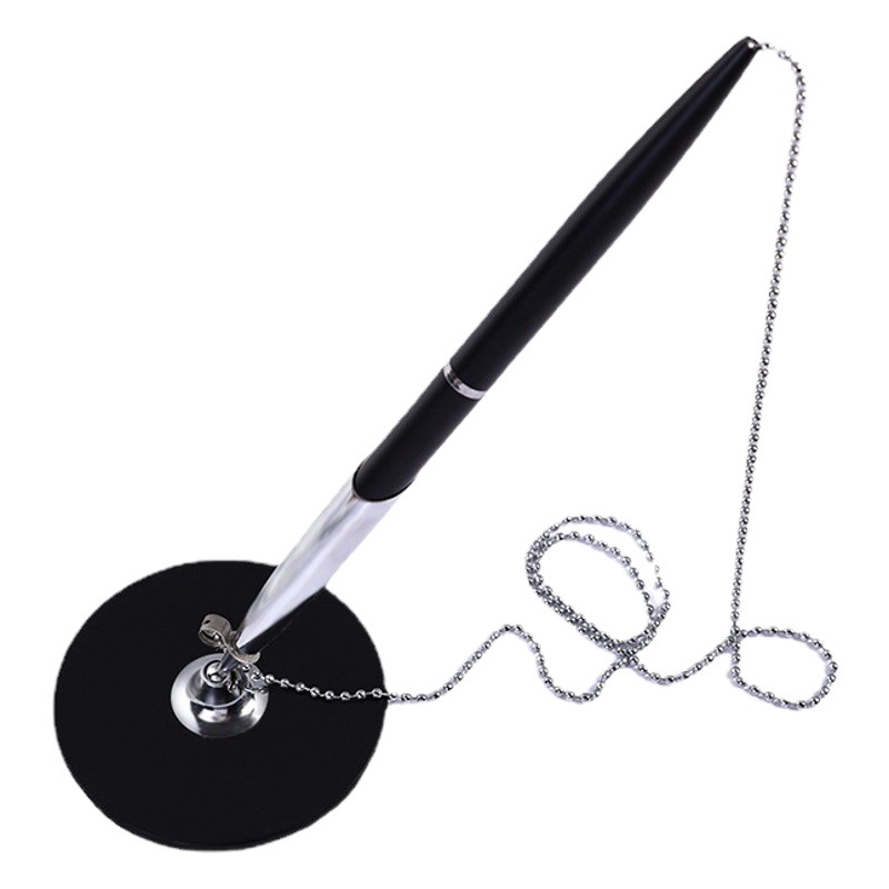 En stock cadena Banco Hotel contador negocio Oficina escritorio pluma imprimible logotipo personalizado publicidad regalo pluma firma pluma