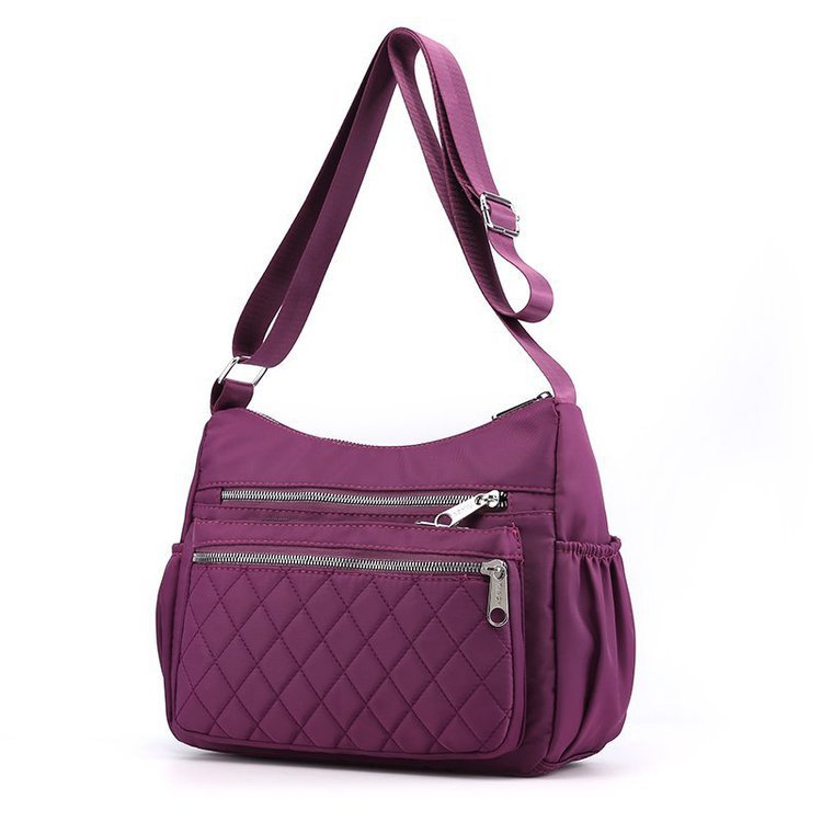 New casual single-shoulder crossbody bag, Oxford fabric bag, simple and fashionable European and American women's bag, cross-border one-piece delivery worldwide undefined