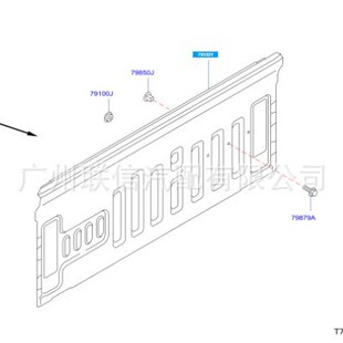 79100EB730 G9110-EB70A 79100-JR230 NAVARA�{������β��D40���