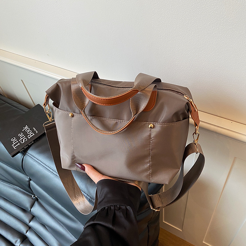 Women's Retro Boston Shoulder Bag Trendy Dumpling Handbag Travel_voghion.com