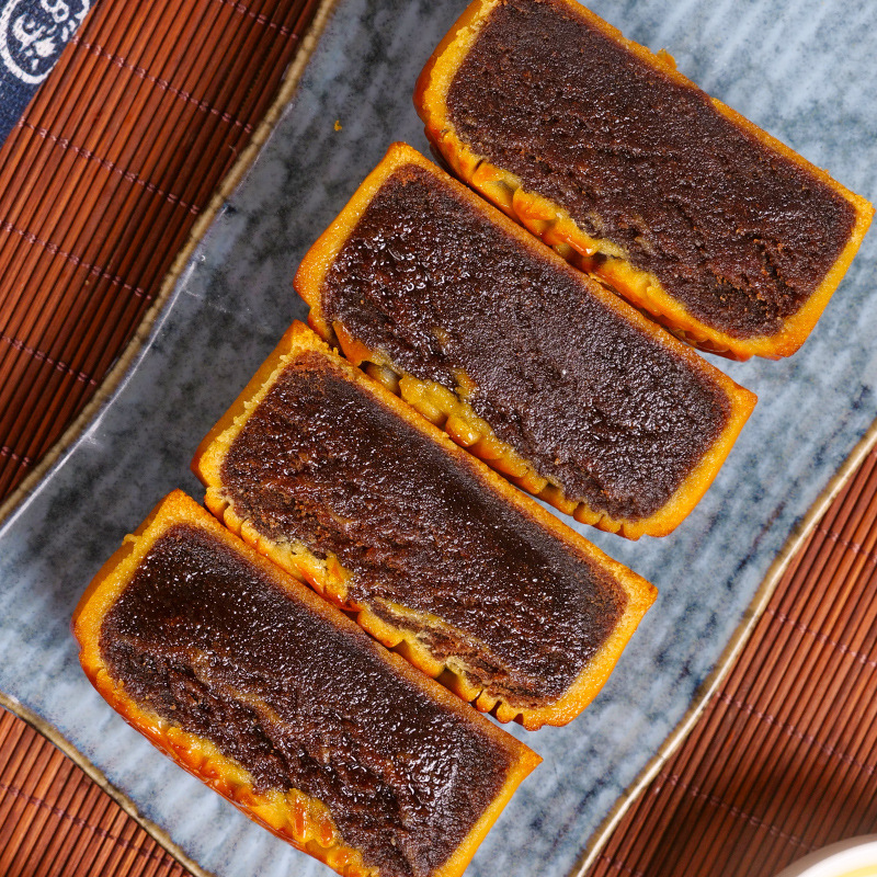 刻凡老式豆沙口味月饼广式月饼传统糕点中秋零食【q】|undefined
