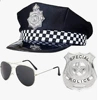 Sunglasses, hat, set