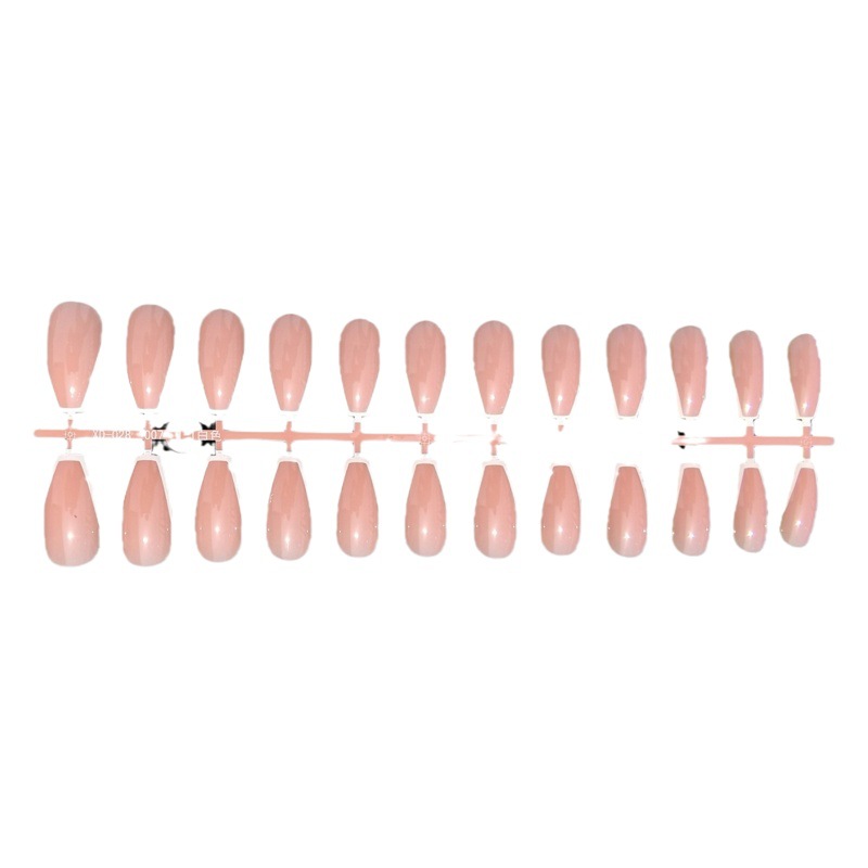 Factory nail piece French bare strip nail link bare strip order sample printing nail piece wear nail bare strip foot nail