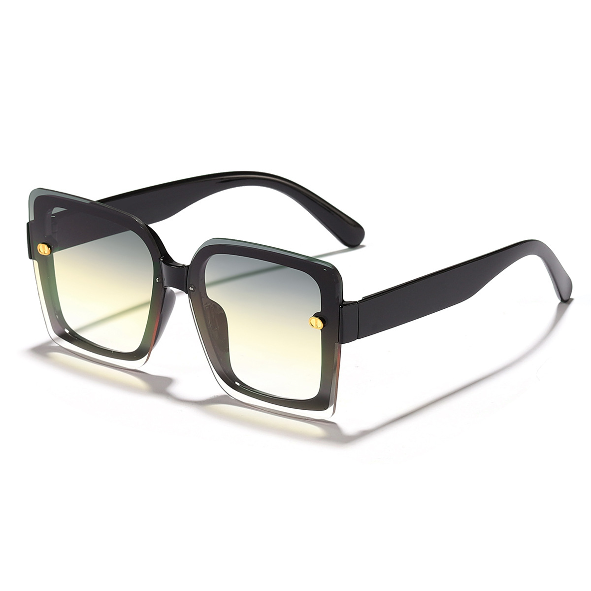 Marco negro gris amarillo