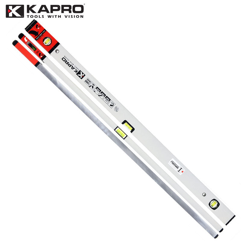KAPRO双视窗方管水平尺781C高精度以色列开普路/嘉宝银白色装修 1