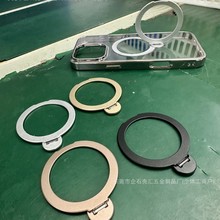 外贸N52指环支架360旋转锣槽款懒人手指多功能桌面手机防丢摔配件