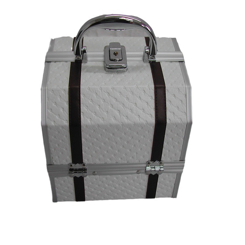 Caja de herramientas de aleación de aluminio personalizada Suministro de fábrica Instrumentos portátiles Herramientas de hardware Caja de aluminio Garantía de calidad