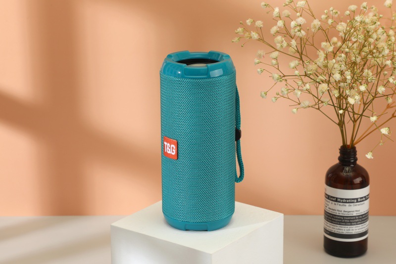 Transfronterizo TG621 altavoz Bluetooth tarjeta de tela portátil al aire libre TWS serie subwoofer pequeño sonido Bluetooth