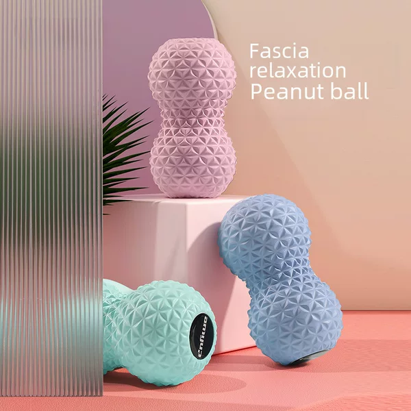 Peanut ball massage ball exercise relaxation cervical plantar meridian fascia ball fitness yoga products yoga ball