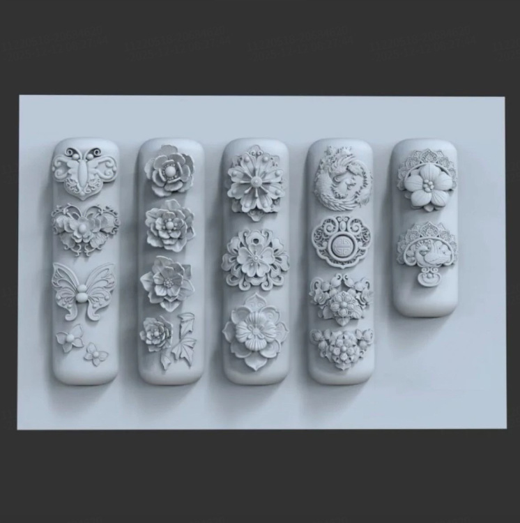 Molde de manicura amor arco en relieve flor ornamentos molde abrasivo alta permeabilidad estereoscópica DIY decoración molde de silicona