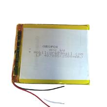 407085�늳��о�S2500MAH 3.7V ƽ����X�O��x��PDA�о�S