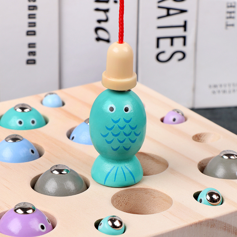 Juguetes de pesca para bebés niños 1-3-2 años niños y niñas bebé captura magnética insectos educativos educación temprana bloques de construcción