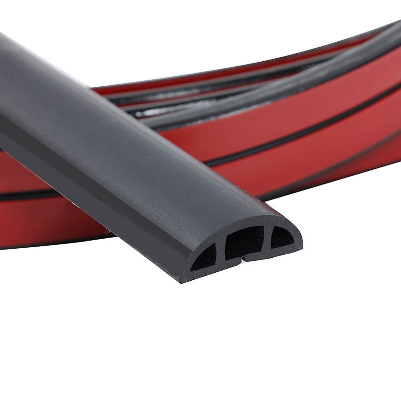 明装线槽走线槽自行弧形室内家装粘阻燃电线线槽线槽pvc加厚软理