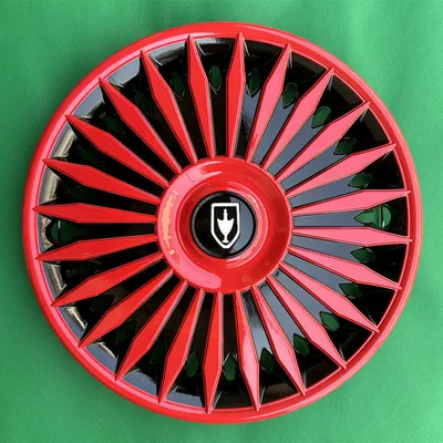 Spare wheel cover | Lion Wheel Hub Caps, Wheel Covers - standard-internet-celebrity-style-black-and-red-4-pieces
