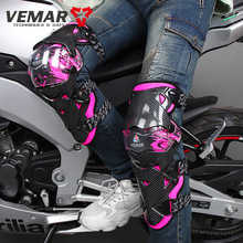 跨境摩托车护膝护肘四季防摔挡风男女机车女骑护膝护腿骑行装备