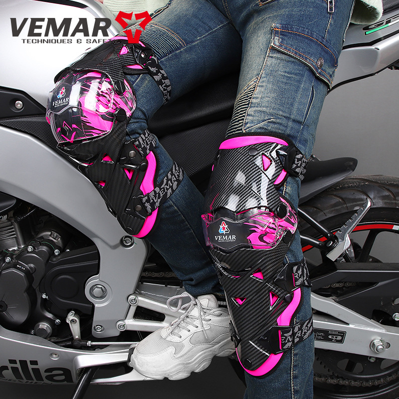 跨境摩托车护膝护肘四季防摔挡风男女机车女骑护膝护腿骑行装备