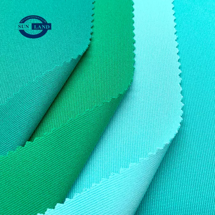 生产针织服装面料 圆机罗纹布 1*1涤氨纶罗纹 领口袖口专用