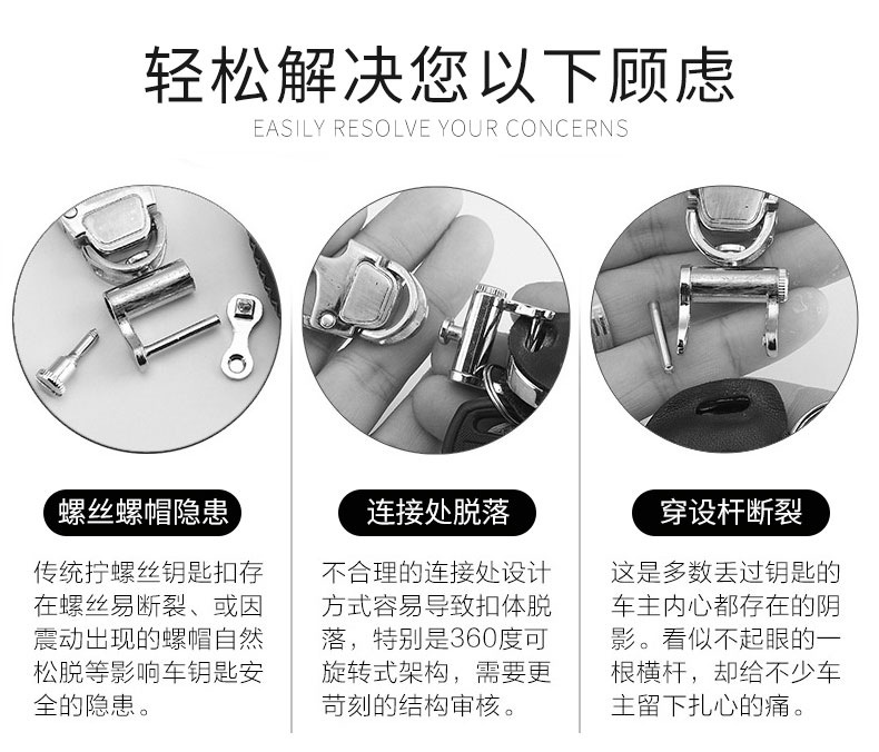 BAIC Magic Speed H3F Key Cover S2S3 Folding S5S6S7 Special S3L Manual H2 Retrofit Car Replacement Bag Male