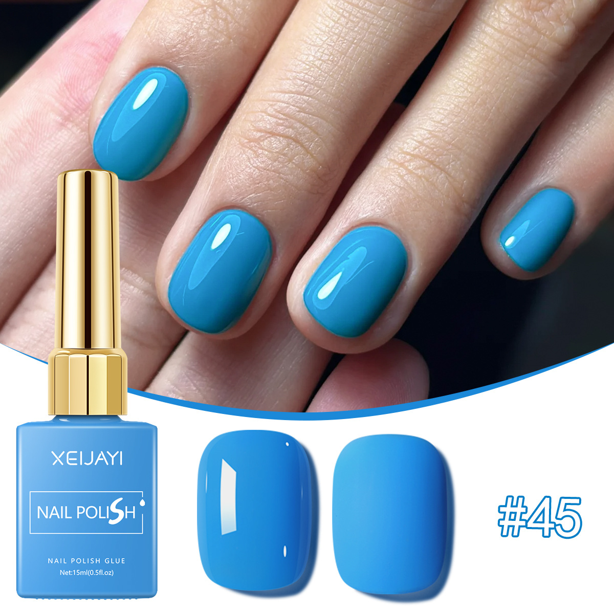 Azul puerto Clear Sky serie 2026 nueva crema azul mar azul manicura tienda especial